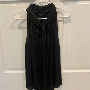 Black Sleeveless Blouse